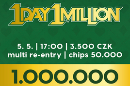 Rebuy Stars Kladno: V kladenské Oaze se bude v úterý hrát 1Day 1Million