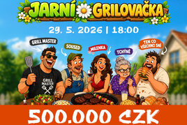 Rebuy Stars Kladno: Pátek v Oaze ve znamení Jarní Grilovačky s garancí 500.000 Kč!