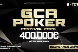 GC Aš: Desetidenní GCA Poker Festival s celkovou garancí €400K od pátku v Aši