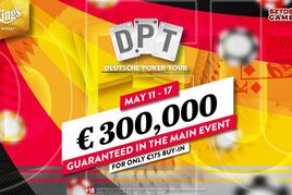 King's: Od pondělí na Rozvadově Deutsche Poker Tour €300K GTD