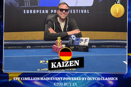 King's EPF: Ve finále EPF Main Eventu zvítězil Němec "Kaizen" po 3-way dealu