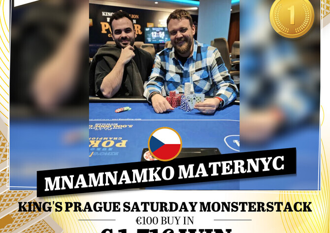 Hilton: Deal v heads-upu sobotního Monsterstacku, KOK tiket bral "Mňammňamko Maternyč"