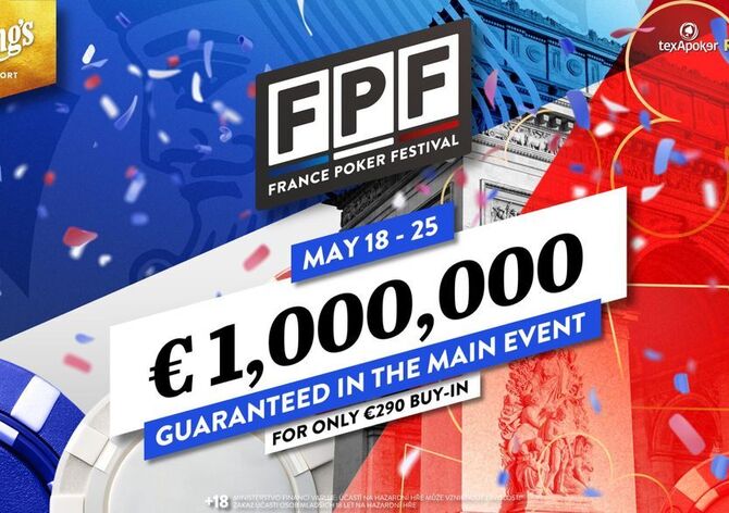 King's: Němce střídají Francouzi, dnes startuje France Poker Festival s Main Eventem €1M GTD!