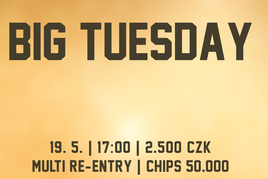 Rebuy Stars Kladno: V úterý v Oaze Big Tuesday minimálně o 700.000 Kč!