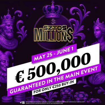 King's: Další turnajovou akcí na Rozvadově je festival $ZTO$ s Main Eventem garantujícím €500K