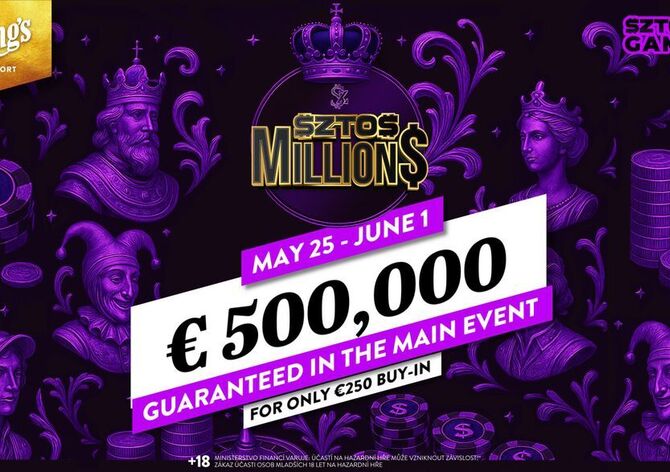 King's: Další turnajovou akcí na Rozvadově je festival $ZTO$ s Main Eventem garantujícím €500K