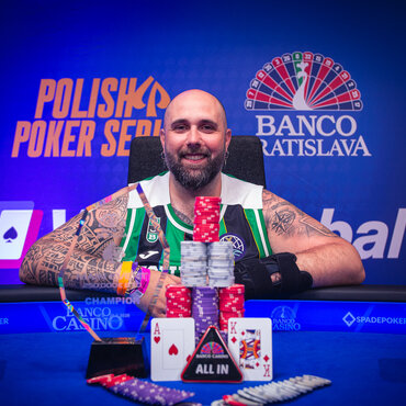 Spring Polish Poker Cup ovládl Joel De La Torre, který si z Bratislavy odváží €62.992!