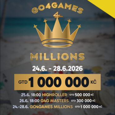 G4G Hodolany: Konec června v Olomouci ve znamení Go4games Millions