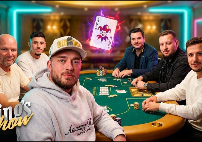 King's Show: Vláďa Videos, Nikolas Veselý a Děkys u pokerového stolu