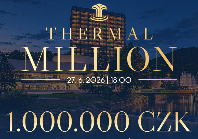 Casino Thermal: Už v sobotu Thermal Million v Karlových Varech!