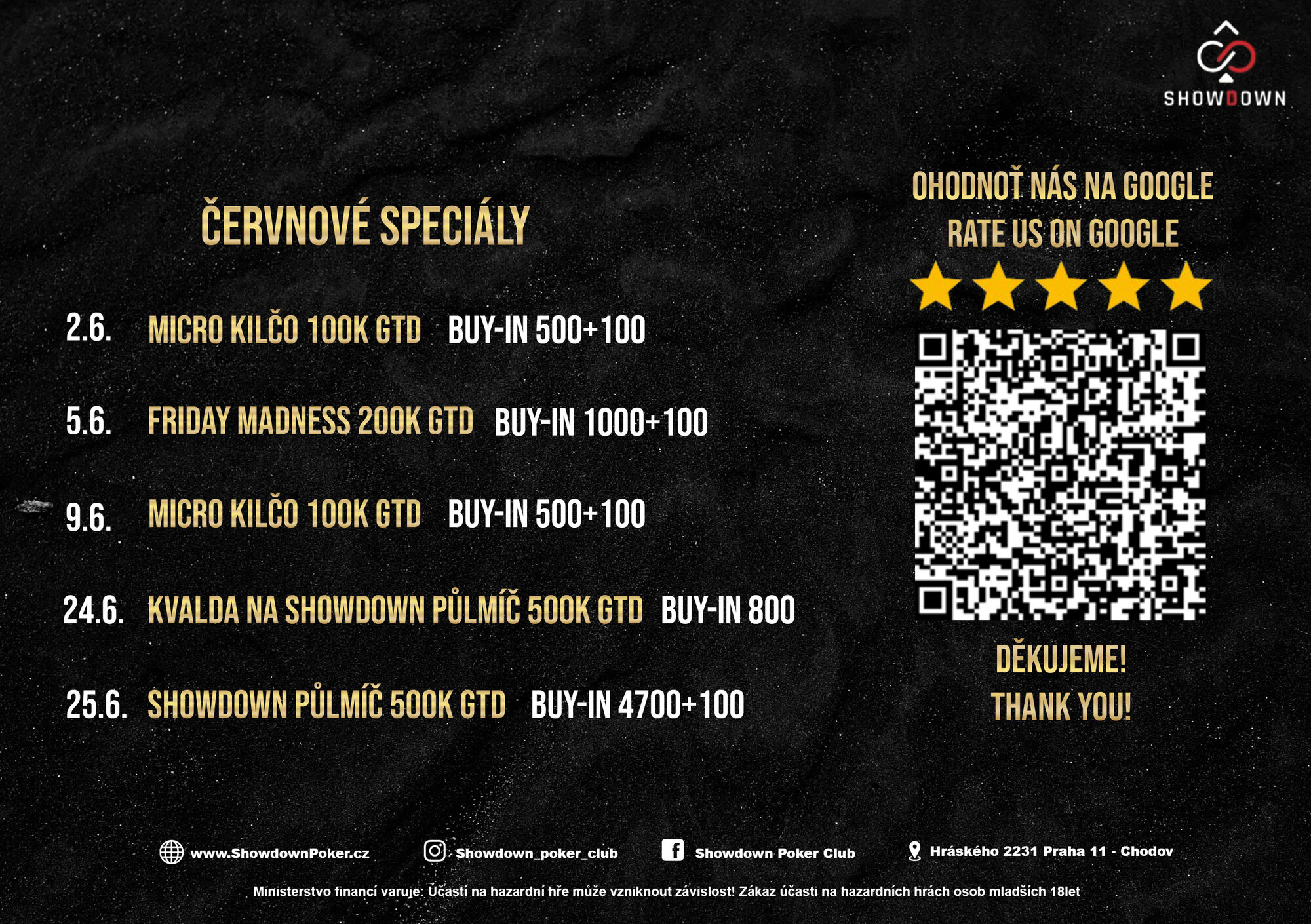 Program červen specialy SD Program červen specialy SD