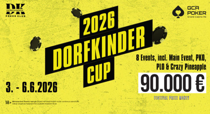 GC Aš: Začátek června s Dorkfinder Cupem s garancí €90.000!