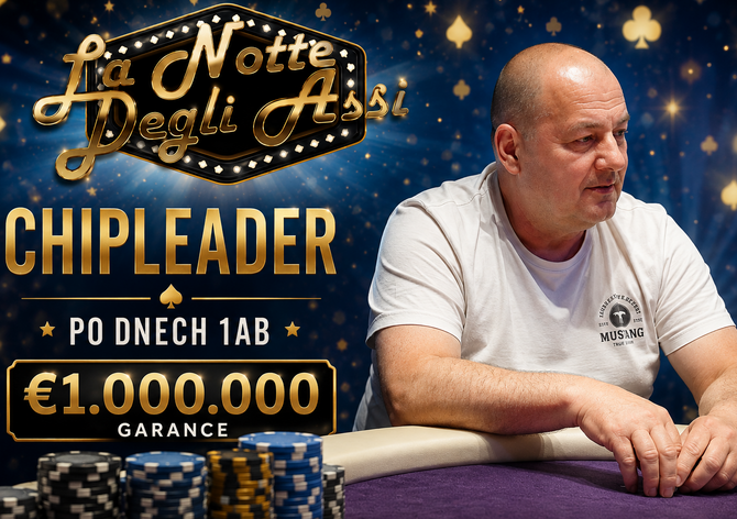 Rozvadov LNDA €1M GTD: Petr Bílek chipleaderem po úvodních flightech 1AB
