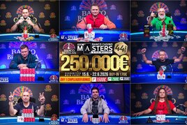 Banco Casino Masters €250.000 GTD přinese i nový High Roller SPT Challenger €20.000 GTD!