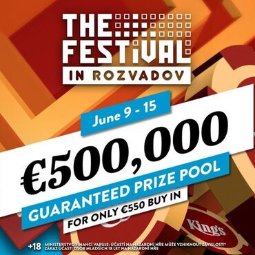 King's: Sedm dní plných rozličných pokerových variant, to je The Festival na Rozvadově
