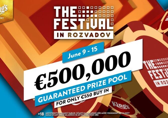 King's: Sedm dní plných rozličných pokerových variant, to je The Festival na Rozvadově