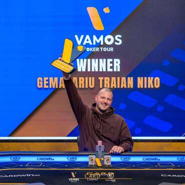 Card SK: Rumun Gemanariu se stal vítězem VPT Main Eventu €250K GTD, Karol Masarovič byl třetí