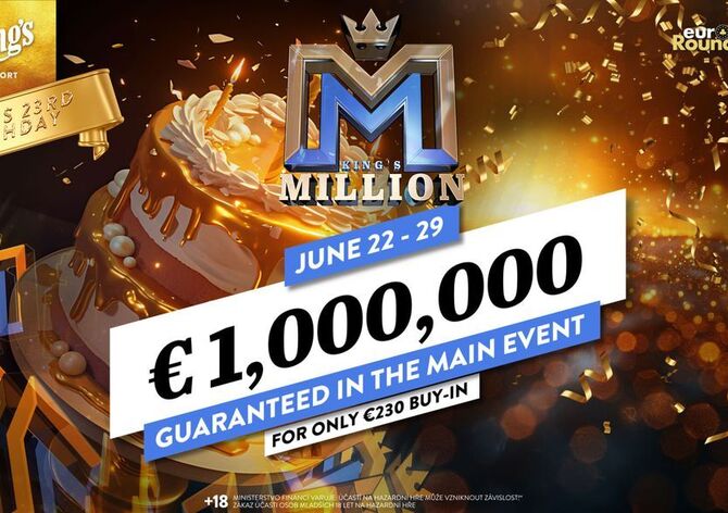 King's: Oslava 23 narozenin ve velkém stylu - King's Million "23rd Birthday Celebration Edition"
