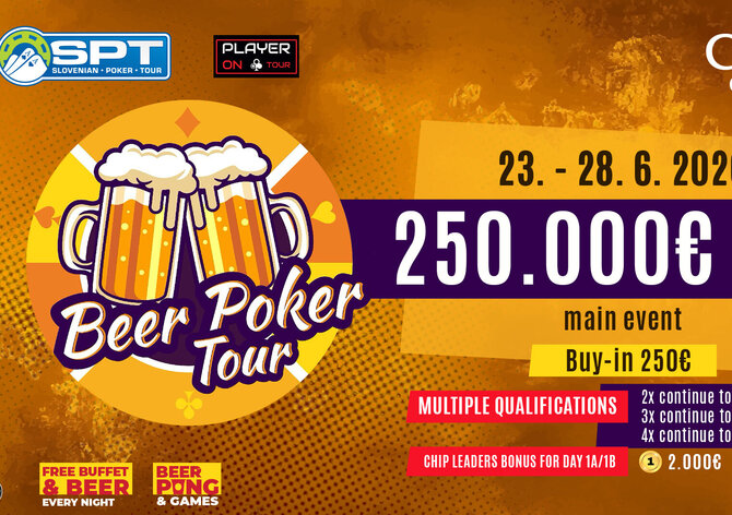 Card Casino Šamorín: Od středy v Cardu Beer Poker Tour s garancí €250.000!