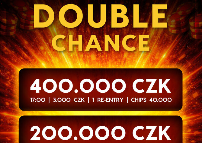 Rebuy Stars Kladno: Dvojitá dávka turnajů jen s jedním re-entry v úterý v Oaze