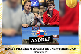 Hilton: Mezinárodní 3-way deal s vítězným Slovákem Andrejem ve čtvrtečním Mystery Bounty eventu