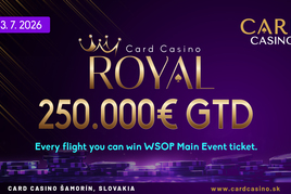 Card Sk: Royal Main Event €250K GTD