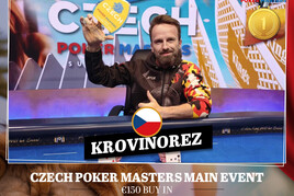 King's: Czech Poker Masters má českého šampiona, kterým se stal "Křovinořez"