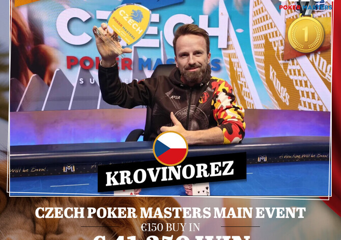 King's: Czech Poker Masters má českého šampiona, kterým se stal "Křovinořez"