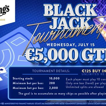 Hilton: Turnaj v Black Jacku o €5.000 GTD už příští středu