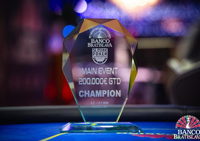 Banco Bratislava: Do €200K garance Slovak Poker Championshipu zatím schází €110K!