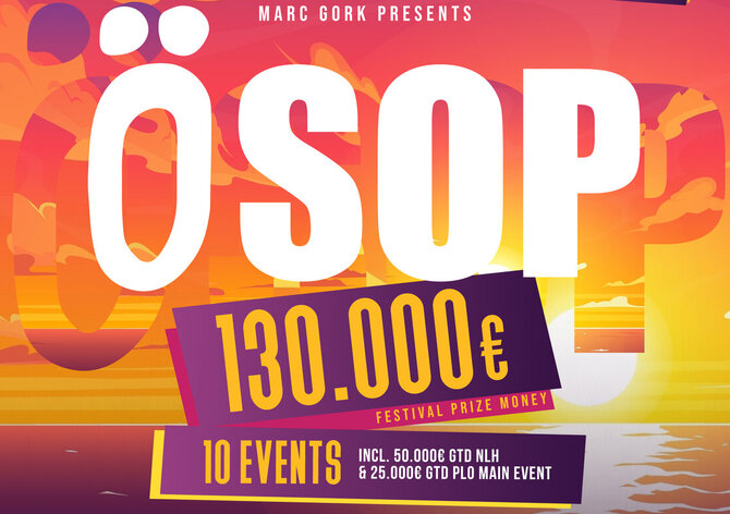 GC Aš: Od středy v Grand Casinu ÖSOP festival s celkovou garancí €130K!