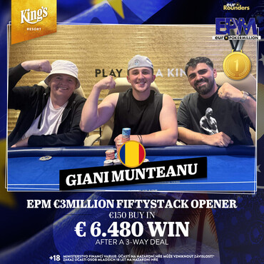 King's EPM: Rumunská dominance ve finále Fiftystack Openeru, Marek Soukup šestý