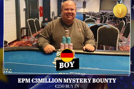 King's EPM: Finále Mystery Bounty bez výrazného CZ výsledku, titul bere Němec "Boy"