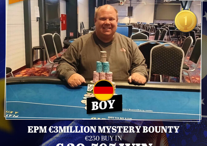 King's EPM: Finále Mystery Bounty bez výrazného CZ výsledku, titul bere Němec "Boy"