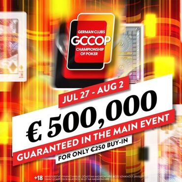 King's: Nabité léto na Rozvadově pokračuje festivalem German Clubs Championship of Poker