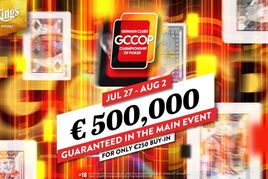 King's: GCCOP s Main Eventem €500K GTD
