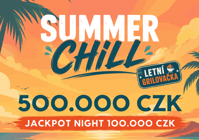Rebuy Stars Kladno: Pátek bude v Oaze patřit Summer Chill Grilovačce s turnajem 500K GTD