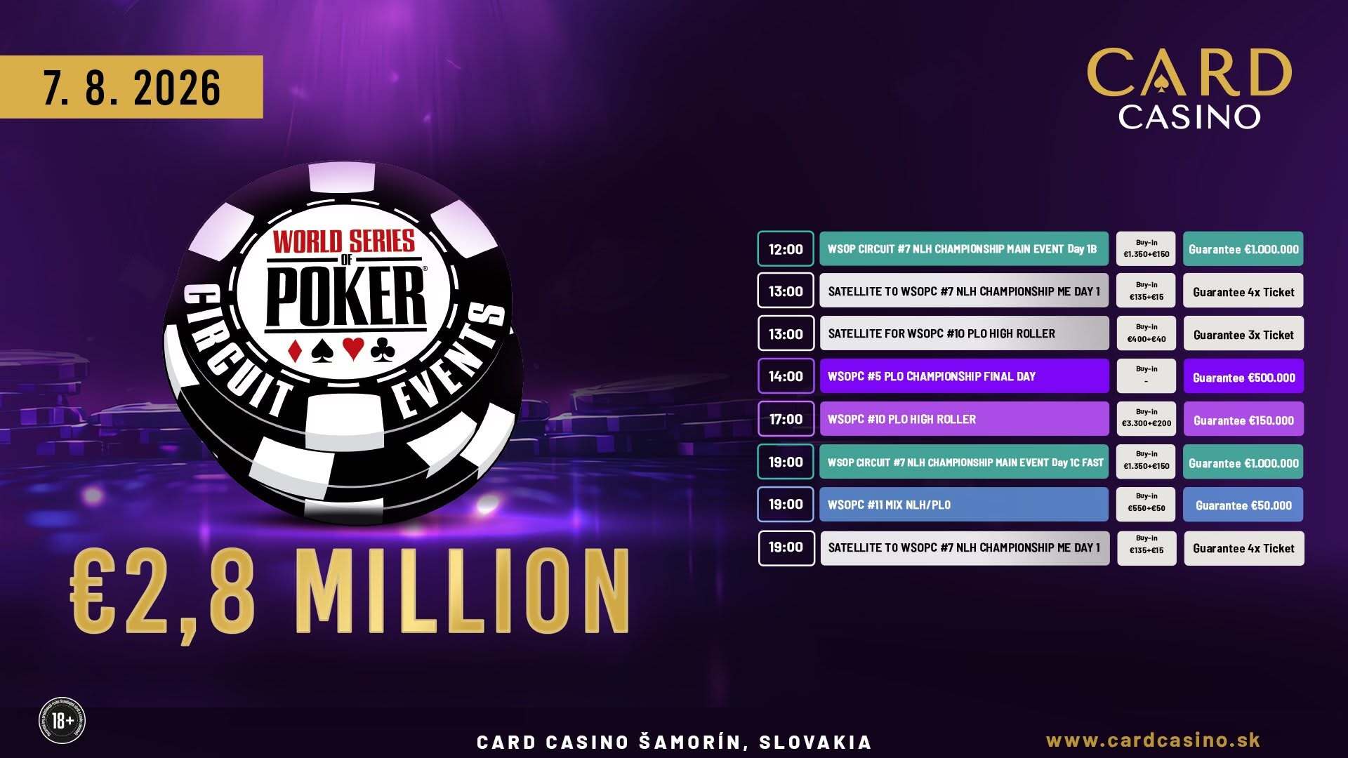 schedule78 wsopc2026 schedule78 wsopc2026