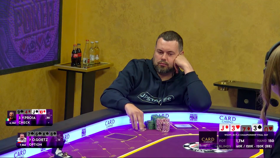 Ondrej Goetz wsopc2026 Ondrej Goetz wsopc2026
