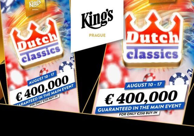 Hilton: Klasický turnajový týden včetně jednoho flightu Dutch Classics €400K GTD!