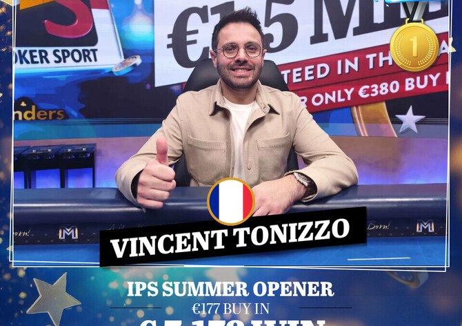 King's IPS: Mezinárodní 4-way deal v zahajovacím IPS Summer Openeru, titul do Francie