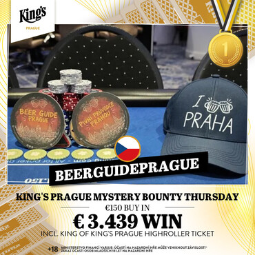 Hilton: Vítězem čtvrtečního Mystery Bounty €10K GTD se stal "beerguideprague"