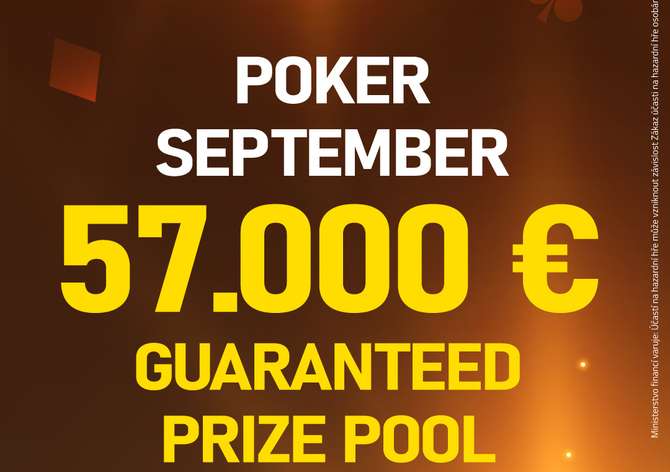 Star Casino Petrovice: V září 13 eventů s celkovou garancí €57.000!