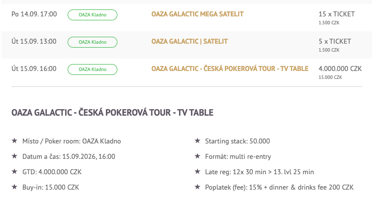 galactic schedule galactic schedule