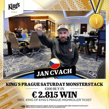 Hilton: Jan Cvach zvítězil v sobotním Monsterstacku