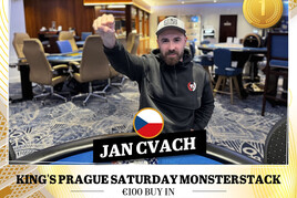 Hilton: Jan Cvach zvítězil v sobotním Monsterstacku