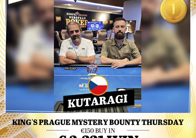 Hilton: Český hráč "Kutaragi" zvítězil ve čtvrtečním Mystery Bounty eventu