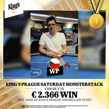 Hilton: V sobotním Monsterstacku kraloval český hráč s nickem "WP"