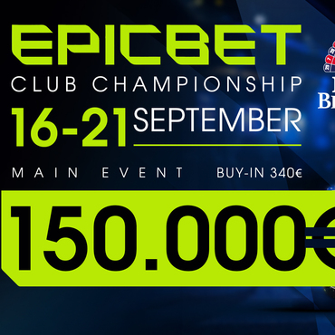 EpicBet Club poprvé v Banco Bratislava: €150K Main Event, světová jména a unikátní formáty!
