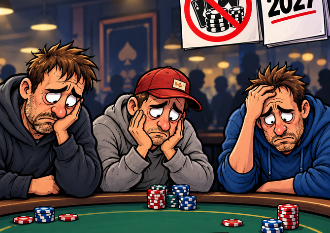 Lidé v exekuci si od ledna nezahrají poker